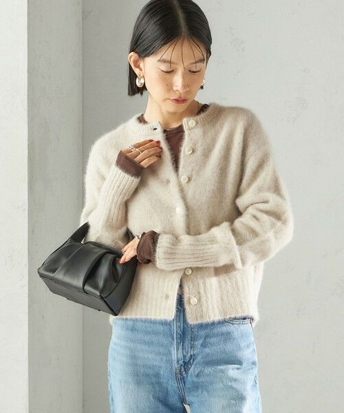 SHIPS / シップス カーディガン・ボレロ | 【一部WEB限定】〈手洗い可能〉フォックス クルーネック ニット カーディガン | 詳細10