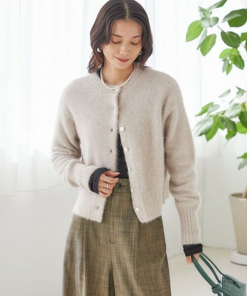 SHIPS / シップス カーディガン・ボレロ | 【一部WEB限定】〈手洗い可能〉フォックス クルーネック ニット カーディガン | 詳細4