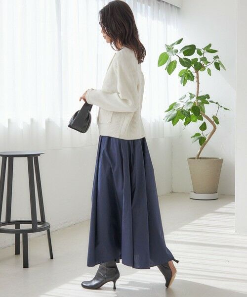 SHIPS / シップス カーディガン・ボレロ | 〈手洗い可能〉モール リブ クルーネック カーディガン | 詳細2