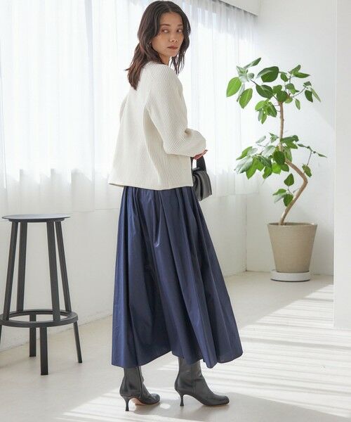 SHIPS / シップス カーディガン・ボレロ | 〈手洗い可能〉モール リブ クルーネック カーディガン | 詳細3