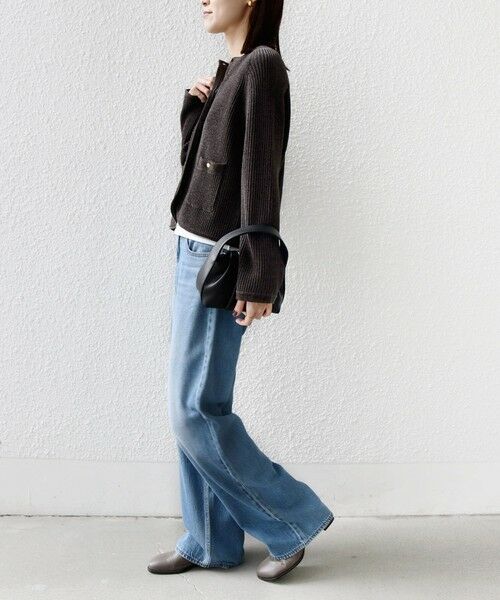 SHIPS / シップス カーディガン・ボレロ | 〈手洗い可能〉モール リブ クルーネック カーディガン | 詳細28