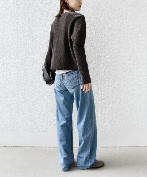 SHIPS / シップス カーディガン・ボレロ | 〈手洗い可能〉モール リブ クルーネック カーディガン | 詳細29