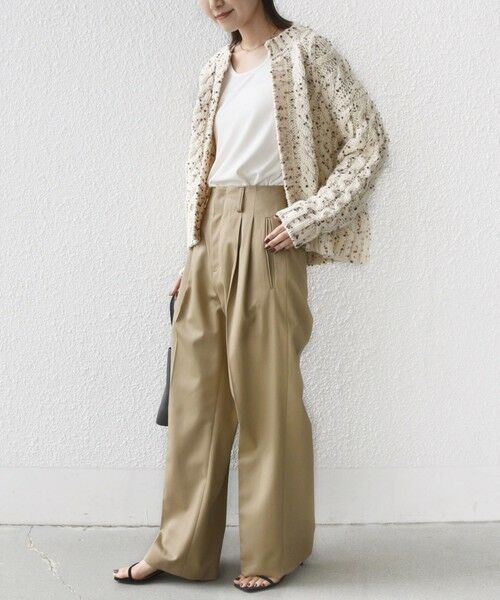 SHIPS / シップス カーディガン・ボレロ | 【WEB限定】〈手洗い可能〉ネップヤーン ケーブル ニット カーディガン | 詳細2