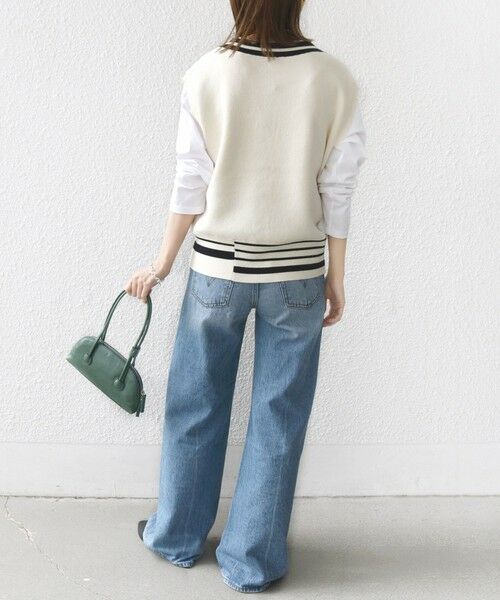 SHIPS / シップス ベスト | 【WEB限定】〈手洗い可能〉チルデン ニット ベスト | 詳細3