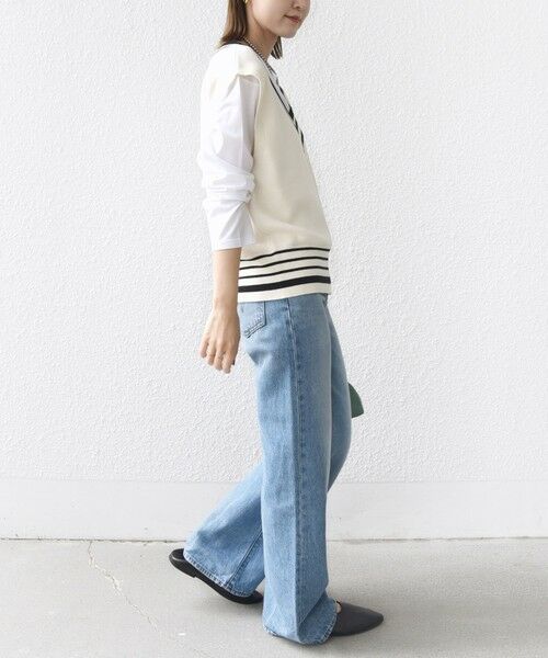 SHIPS / シップス ベスト | 【WEB限定】〈手洗い可能〉チルデン ニット ベスト | 詳細4