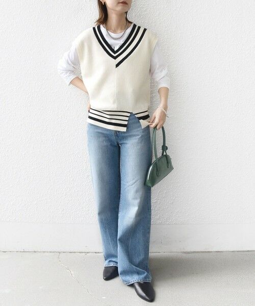SHIPS / シップス ベスト | 【WEB限定】〈手洗い可能〉チルデン ニット ベスト | 詳細5