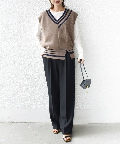 SHIPS / シップス ベスト | 【WEB限定】〈手洗い可能〉チルデン ニット ベスト | 詳細27