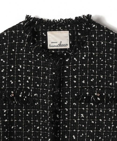 SHIPS / シップス ノーカラージャケット | 【SHIPS別注】troisiemeCHACO: ツイード ジャケット（セレモニー対応可） | 詳細29