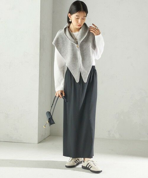 SHIPS / シップス マフラー・ショール・スヌード・ストール | マルチウェイ 三角 ストール | 詳細1