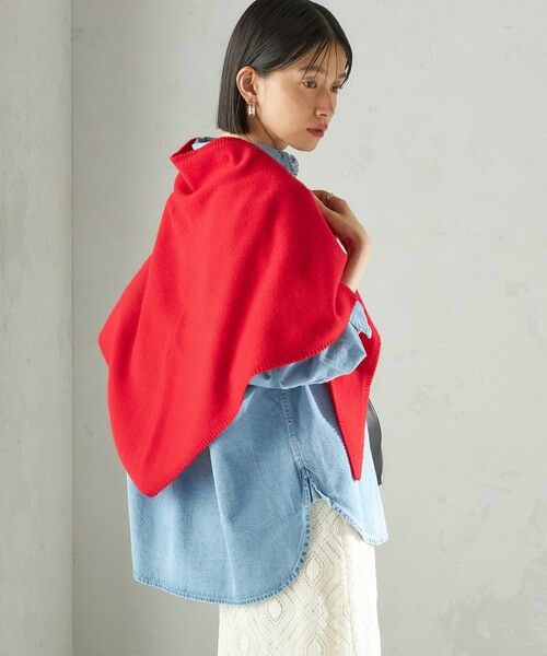 SHIPS / シップス マフラー・ショール・スヌード・ストール | マルチウェイ 三角 ストール | 詳細25