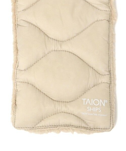 SHIPS / シップス マフラー・ショール・スヌード・ストール | 【SHIPS別注】TAION:〈手洗い可能〉細幅 リバー ダウン マフラー | 詳細7