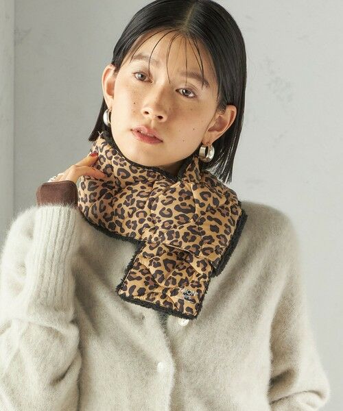 SHIPS / シップス マフラー・ショール・スヌード・ストール | 【SHIPS別注】TAION:〈手洗い可能〉細幅 リバー ダウン マフラー | 詳細15