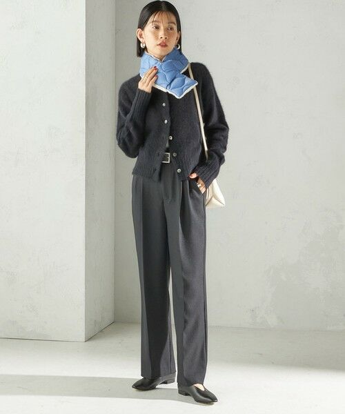 SHIPS / シップス マフラー・ショール・スヌード・ストール | 【SHIPS別注】TAION:〈手洗い可能〉細幅 リバー ダウン マフラー | 詳細22