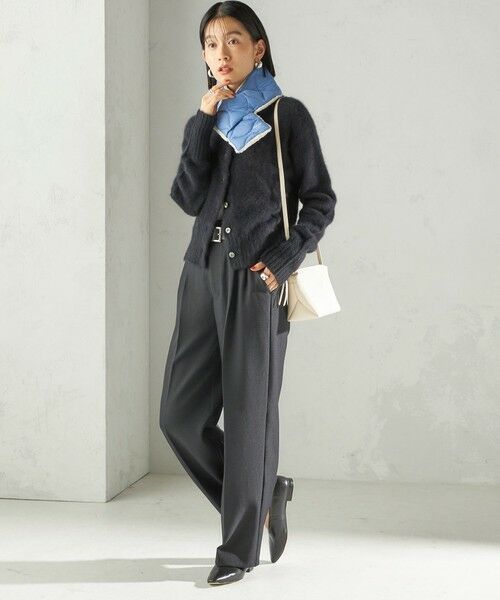 SHIPS / シップス マフラー・ショール・スヌード・ストール | 【SHIPS別注】TAION:〈手洗い可能〉細幅 リバー ダウン マフラー | 詳細23