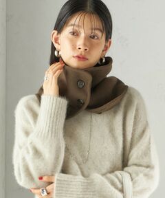 SHIPS / シップス マフラー・ショール・スヌード・ストール | 〈手洗い可能〉ボア フリース リバーシブル ネックウォーマー