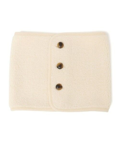 SHIPS / シップス マフラー・ショール・スヌード・ストール | 〈手洗い可能〉ボア フリース リバーシブル ネックウォーマー | 詳細6