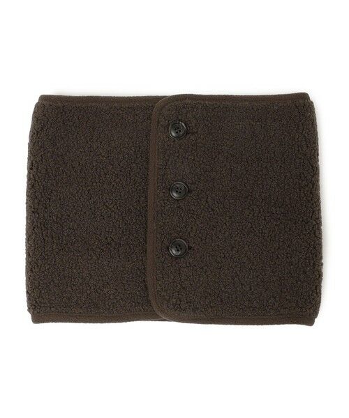 SHIPS / シップス マフラー・ショール・スヌード・ストール | 〈手洗い可能〉ボア フリース リバーシブル ネックウォーマー | 詳細17