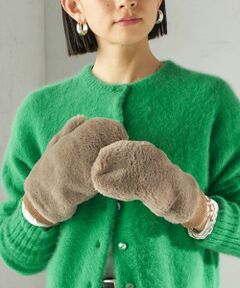 SHIPS / シップス 手袋 | フェイク ファー ミトン