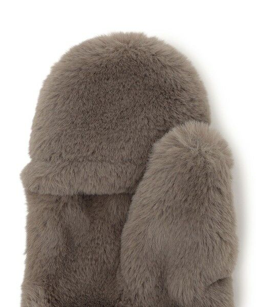 SHIPS / シップス 手袋 | フェイク ファー ミトン | 詳細12