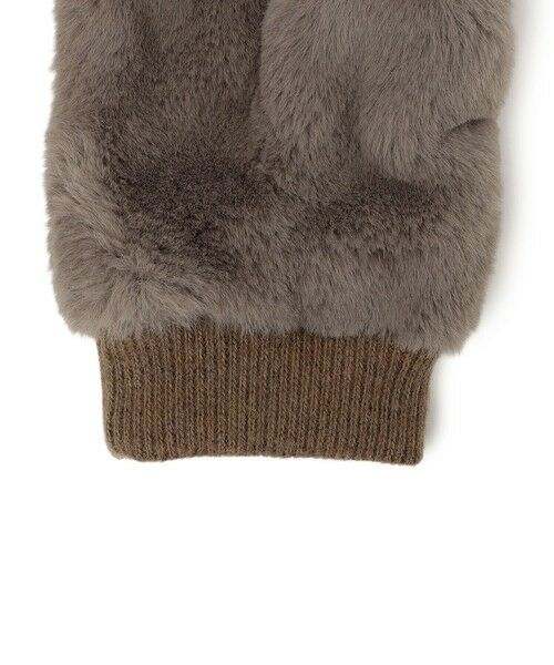 SHIPS / シップス 手袋 | フェイク ファー ミトン | 詳細13