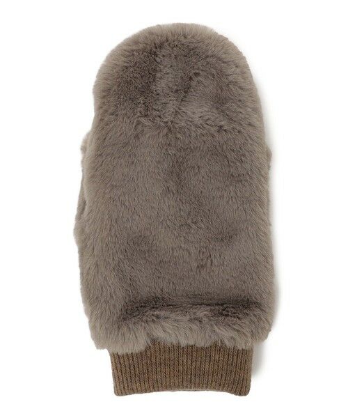 SHIPS / シップス 手袋 | フェイク ファー ミトン | 詳細9