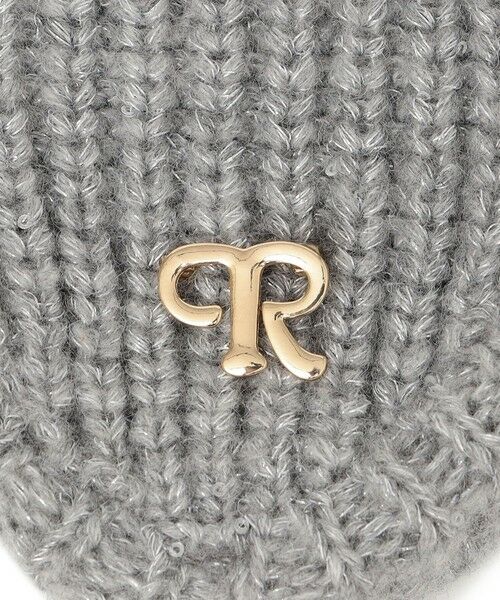 SHIPS / シップス ニットキャップ | perah: ブローチ 付 イヤー フラップ ラメ ニット キャップ | 詳細14