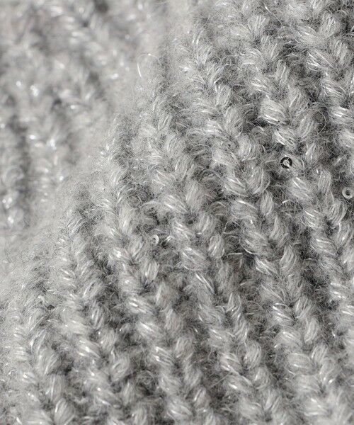 SHIPS / シップス ニットキャップ | perah: ブローチ 付 イヤー フラップ ラメ ニット キャップ | 詳細15