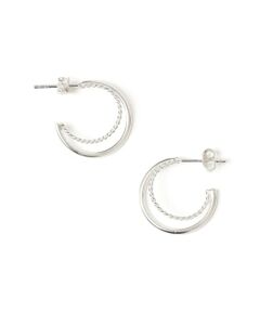 SHIPS / シップス ピアス・イヤリング | Luasifar:2ライン サークル ピアス