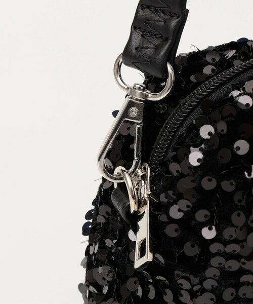 SHIPS / シップス ショルダーバッグ | quaranciel: 2way スパンコール スクエア ボストン ショルダーバッグ | 詳細17