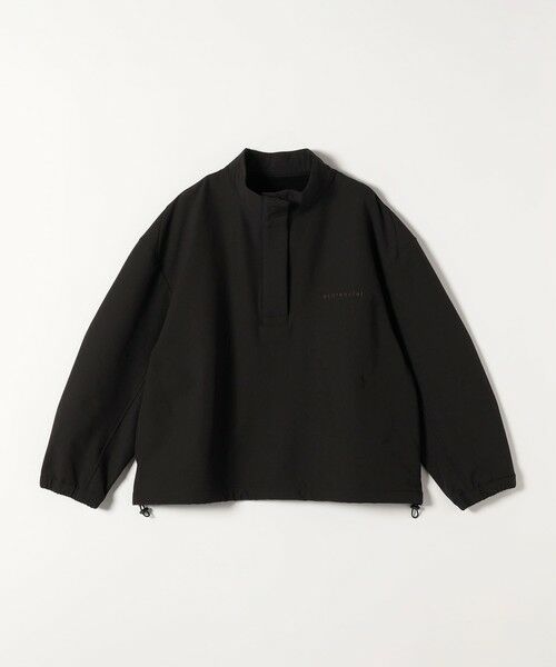 SHIPS / シップス その他トップス | quaranciel:〈洗濯機可能〉ハーフ ジップ ロゴ 刺繍 ドロスト プルオーバー | 詳細9