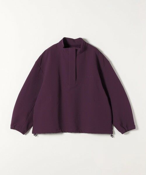 SHIPS / シップス その他トップス | quaranciel:〈洗濯機可能〉ハーフ ジップ ロゴ 刺繍 ドロスト プルオーバー | 詳細18