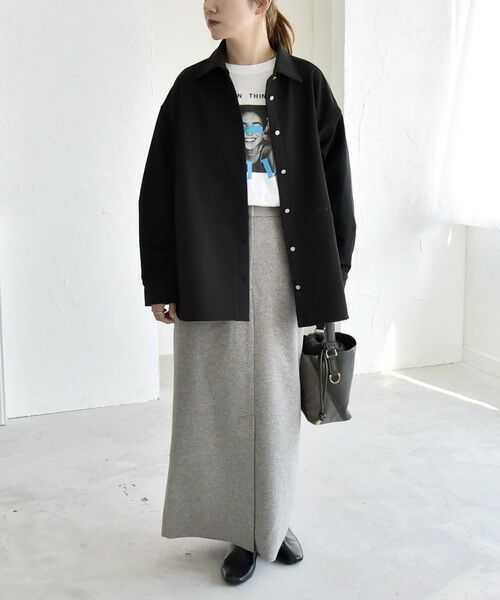 SHIPS / シップス シャツ・ブラウス（半袖以外） | quaranciel:〈洗濯機可能〉ロゴ 刺繍 ウォーム シャツ | 詳細1