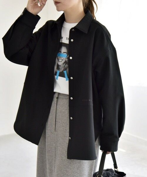 SHIPS / シップス シャツ・ブラウス（半袖以外） | quaranciel:〈洗濯機可能〉ロゴ 刺繍 ウォーム シャツ | 詳細3