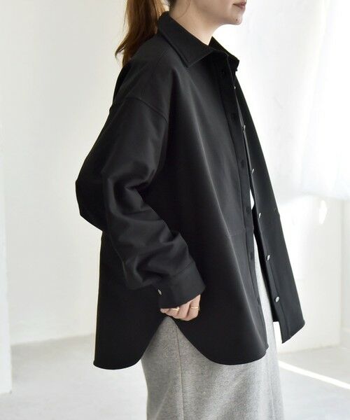 SHIPS / シップス シャツ・ブラウス（半袖以外） | quaranciel:〈洗濯機可能〉ロゴ 刺繍 ウォーム シャツ | 詳細4