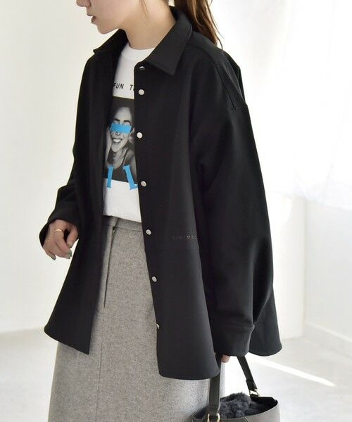 SHIPS / シップス シャツ・ブラウス（半袖以外） | quaranciel:〈洗濯機可能〉ロゴ 刺繍 ウォーム シャツ | 詳細5