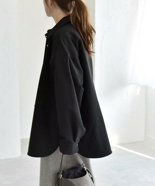 SHIPS / シップス シャツ・ブラウス（半袖以外） | quaranciel:〈洗濯機可能〉ロゴ 刺繍 ウォーム シャツ | 詳細7