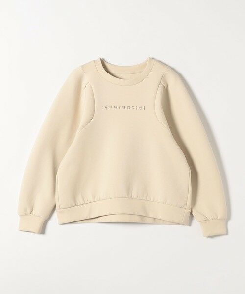 SHIPS / シップス スウェット | quaranciel:〈洗濯機可能〉スタッズ ロゴ ダンボール スウェット プルオーバー | 詳細8