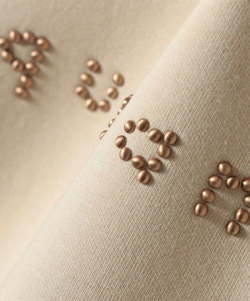 SHIPS / シップス スウェット | quaranciel:〈洗濯機可能〉スタッズ ロゴ ダンボール スウェット プルオーバー | 詳細9