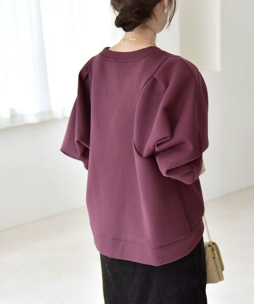 SHIPS / シップス スウェット | quaranciel:〈洗濯機可能〉スタッズ ロゴ ダンボール スウェット プルオーバー | 詳細17