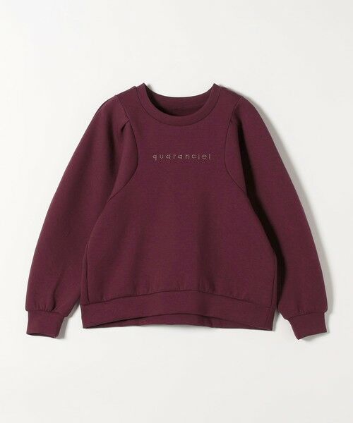 SHIPS / シップス スウェット | quaranciel:〈洗濯機可能〉スタッズ ロゴ ダンボール スウェット プルオーバー | 詳細18