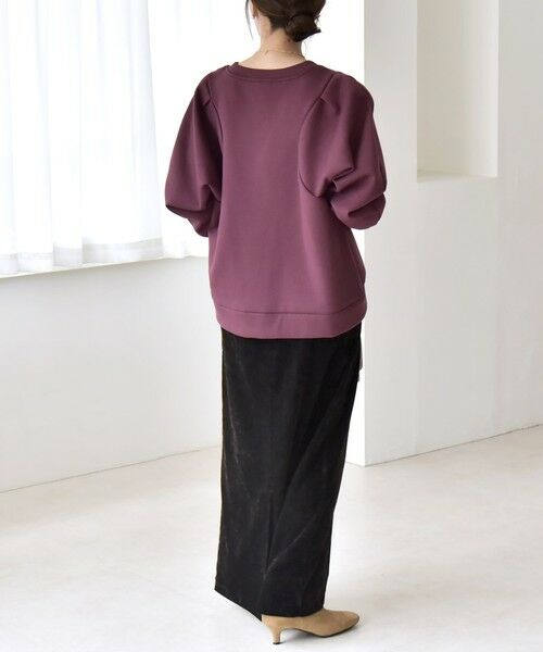 SHIPS / シップス スウェット | quaranciel:〈洗濯機可能〉スタッズ ロゴ ダンボール スウェット プルオーバー | 詳細11