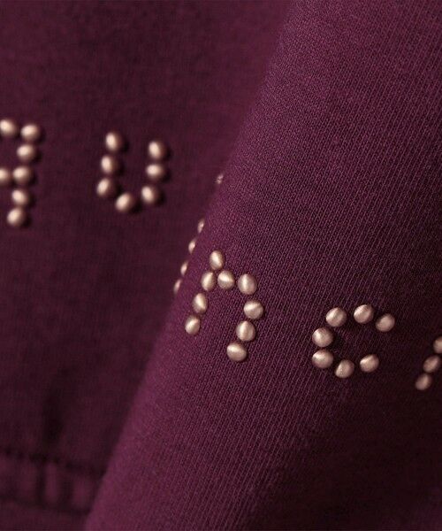 SHIPS / シップス スウェット | quaranciel:〈洗濯機可能〉スタッズ ロゴ ダンボール スウェット カーディガン | 詳細19