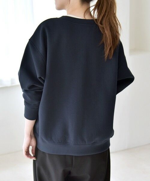 SHIPS / シップス スウェット | quaranciel:〈洗濯機可能〉スタッズ ロゴ ダンボール スウェット カーディガン | 詳細23