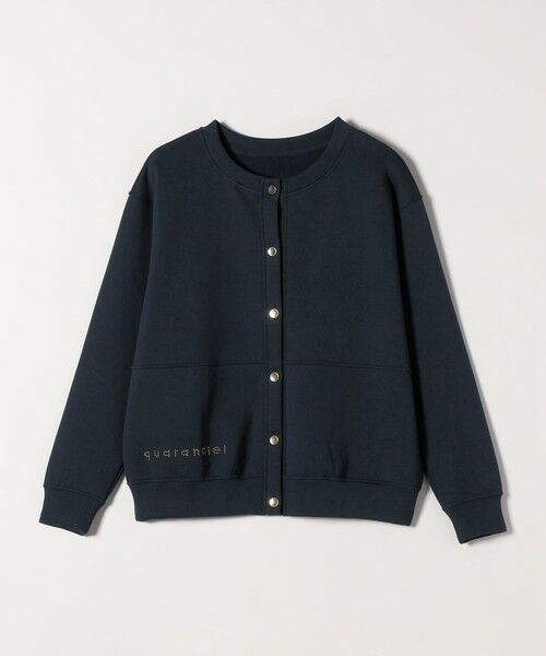 SHIPS / シップス スウェット | quaranciel:〈洗濯機可能〉スタッズ ロゴ ダンボール スウェット カーディガン | 詳細29