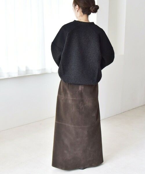 SHIPS / シップス その他トップス | quaranciel:〈洗濯機可能〉ボア × チュール コンビ ヨーク プルオーバー | 詳細13