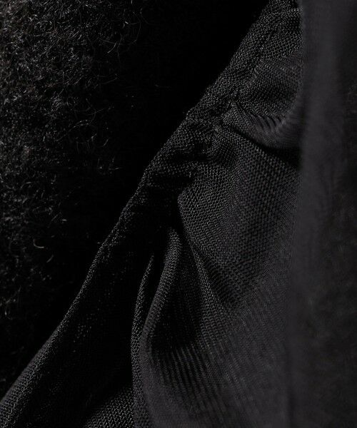 SHIPS / シップス カットソー | quaranciel:〈洗濯機可能〉ボア × チュール コンビ クルーネック プルオーバー | 詳細23