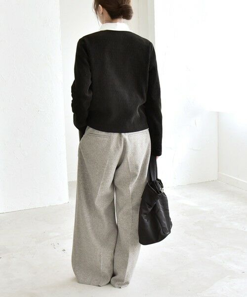 SHIPS / シップス その他パンツ | quaranciel: エア ニードル ベイカーデザイン ワイド パンツ | 詳細2