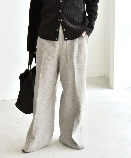 SHIPS / シップス その他パンツ | quaranciel: エア ニードル ベイカーデザイン ワイド パンツ | 詳細5