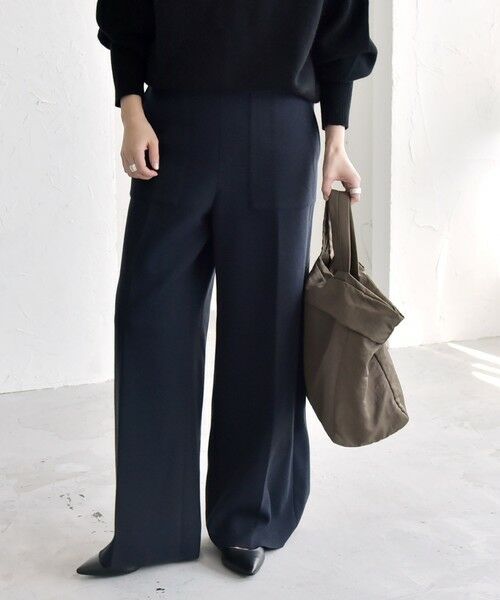 SHIPS / シップス その他パンツ | quaranciel: エア ニードル ベイカーデザイン ワイド パンツ | 詳細25