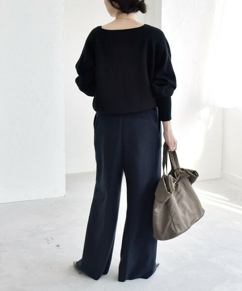 SHIPS / シップス その他パンツ | quaranciel: エア ニードル ベイカーデザイン ワイド パンツ | 詳細20